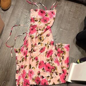 Princess Polly Pink Floral Maxi Dress
